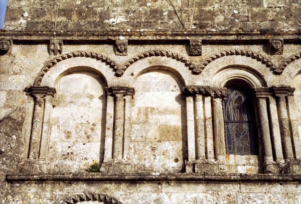 Eglise de Francs, Dordogne, XIe-XIIe siècles