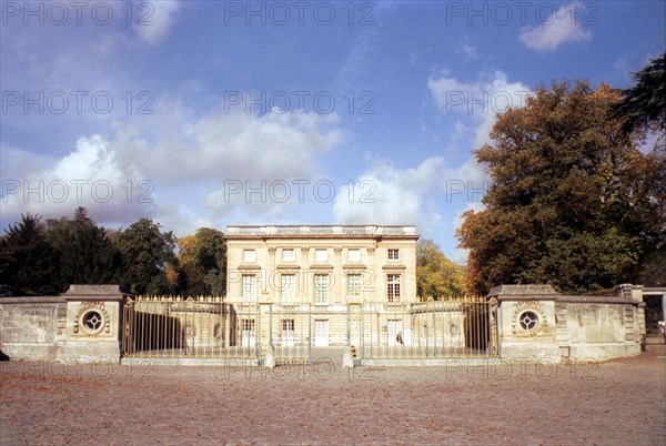 Versailles, the Petit Trianon, erected by Gabriel from 1762 to 1768