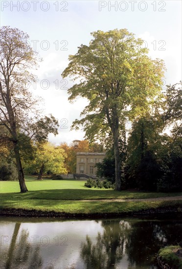 Petit Trianon, view from the Enchanted River, Versailles