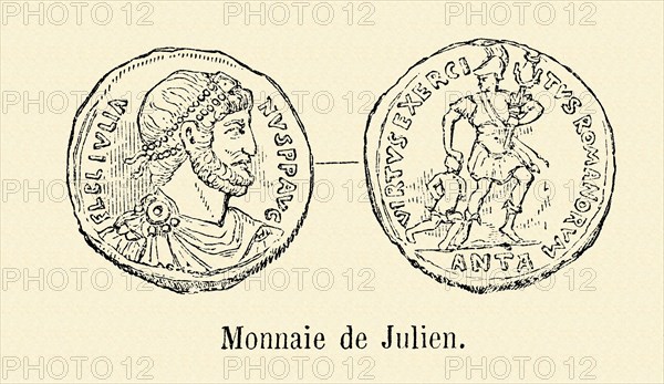 Coin minted under the reign of Julian