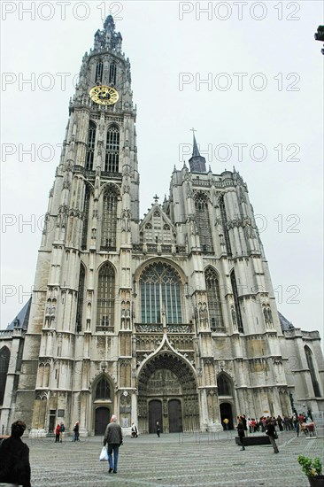 The Notre-Dame Cathedral of Anvers.