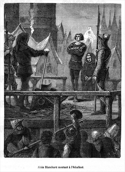 Alain Blanchard, né au XIVe siècle siècle et exécuté en 1419, était capitaine des arbalétriers de Rouen durant la guerre de Cent Ans.