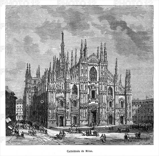 Cathédrale de Milan.