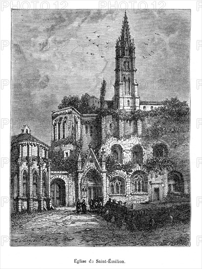Eglise de Saint-Emilion.
