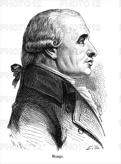Gaspard Monge, comte de Péluse, né le 10 mai 1746 à Beaune et mort le 28 juillet 1818 à Paris, est un mathématicien français dont l'œuvre considérable mêle géométrie descriptive, analyse infinitésimale et géométrie analytique.