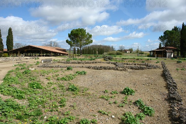 Excavation villa of Seviac