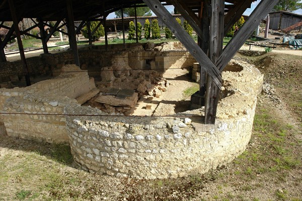 Gaulle-roman excavation villa of Seviac