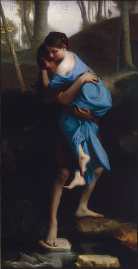 Paul et Virginie', 1866. Artist: Emile Levy