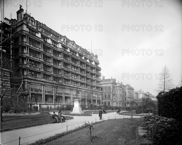 The Savoy Hotel, London, 1893. Creator: Bedford Lemere and Company.