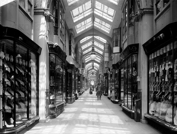 The Burlington Arcade, off Piccadilly, London, 1905. Creator: Unknown.