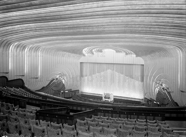 Auditorium of the Odeon, Leicester Square, London, 1937