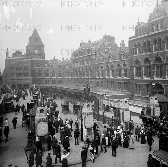 Liverpool Street Station, London, from the south-east, c1905