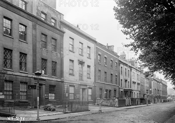 Queen Street, Bristol, Avon, during World War II, 1941