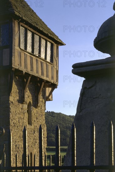 Detail of Stokesay Castle, Shropshire, 1997