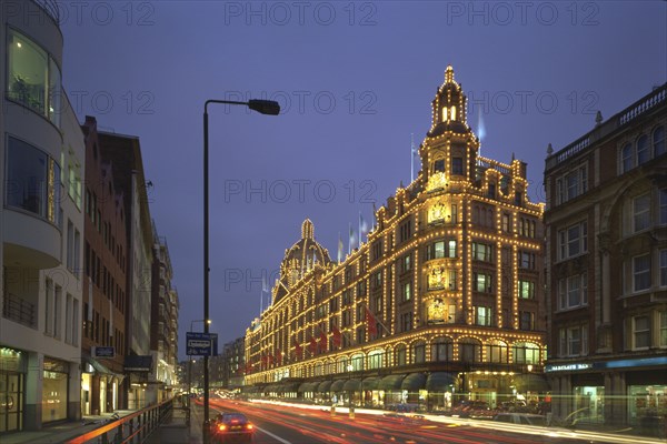 Harrods Department Store, Brompton Road, Kensington, London, 2000