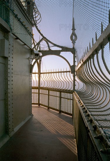 Viewing area at the top of the Blackpool Tower, Lancashire, 1999