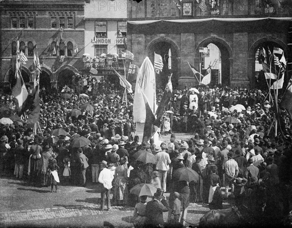 Queen Victoria Statue, Market Place, Abingdon, Oxfordshire, 1887