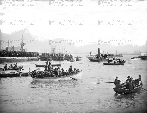 HMS Sans Pareil, Poplar, Greater London, c1860-c1922