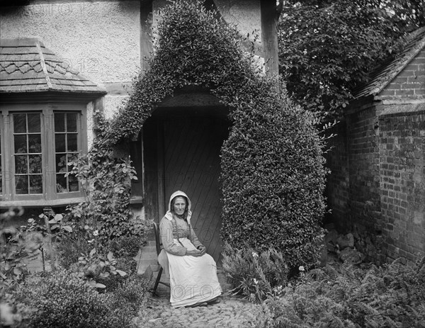 Woman at West Ilsley, Berkshire, 1900