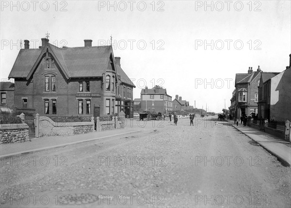 Victoria Road, Cleveleys, Lancashire, 1890-1910