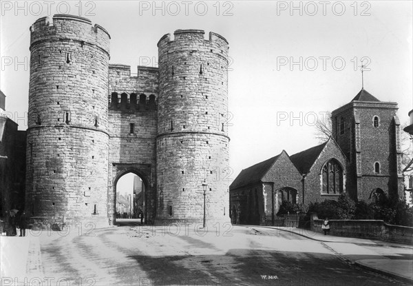 Westgate, Canterbury, Kent, 1890-1910