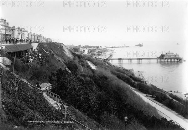 Sandgate, Folkestone, Kent, 1890-1910