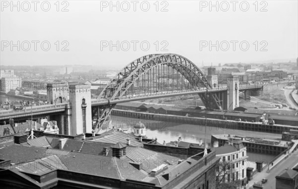 Tyne Bridge, Newcastle upon Tyne, Tyne and Wear, 1945-1980