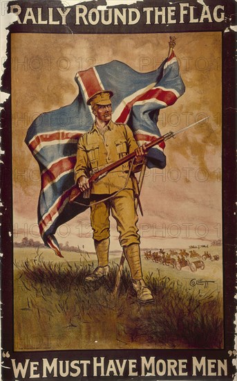 'Rally Round the Flag', c1914-c1918. Artist: Collett