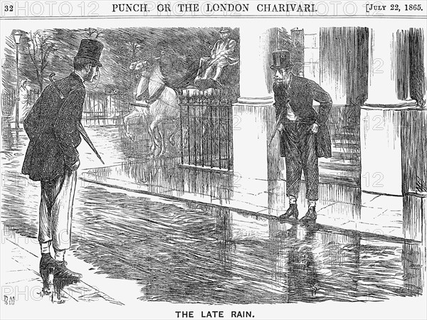 'The Late Rain', 1865. Artist: George du Maurier