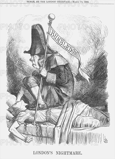 'London's Nightmare', 1866. Artist: John Tenniel