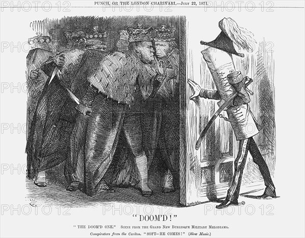 Doom'd!, 1871. Artist: John Tenniel