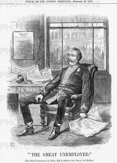 The Great Unemployed, 1886. Artist: Joseph Swain