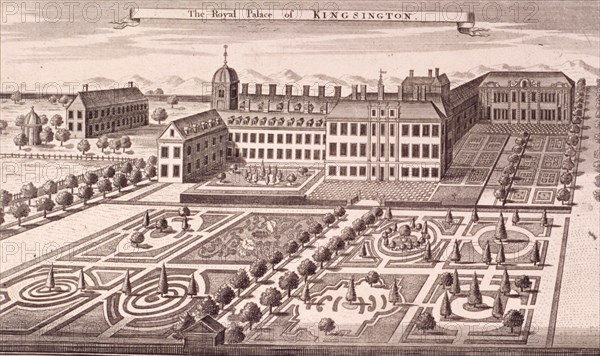 Kensington Palace, Kensington, London, c1750. Artist: Anon