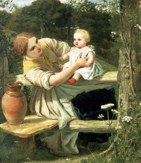 On the Way to the Spring, c1862. Artist: Frederick Richard Pickersgill