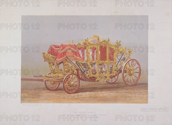 Lord Mayor's Coach, 1872. Artist: Kell Brothers