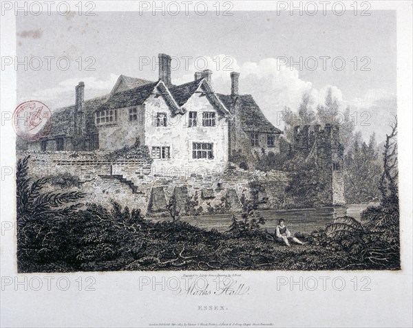 Marks Hall, Romford, Essex, 1805. Artist: John Greig