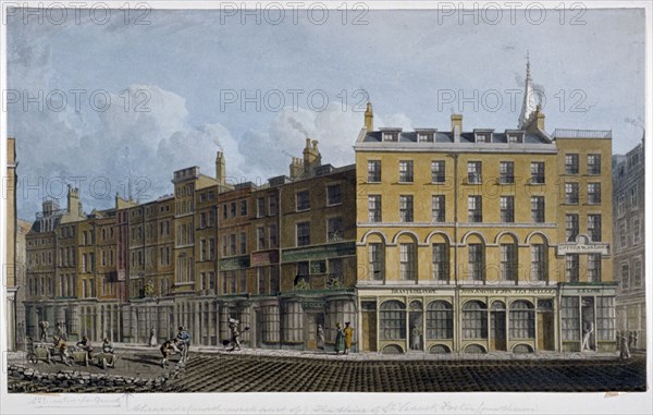 Cheapside, City of London, 1818. Artist: Robert Blemmell Schnebbelie