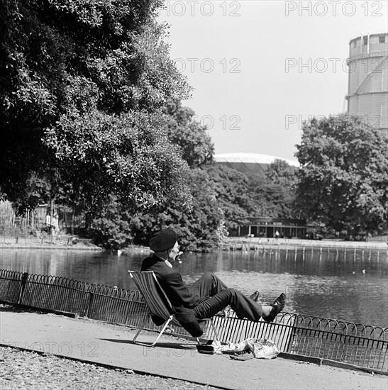 Lake, Battersea Park, London, 1962-1964