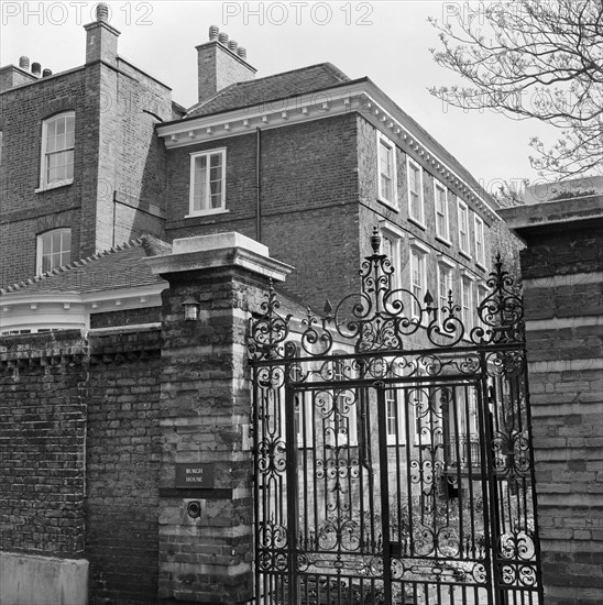 Burgh House, New End Square, Hampstead, London, 1960-1965