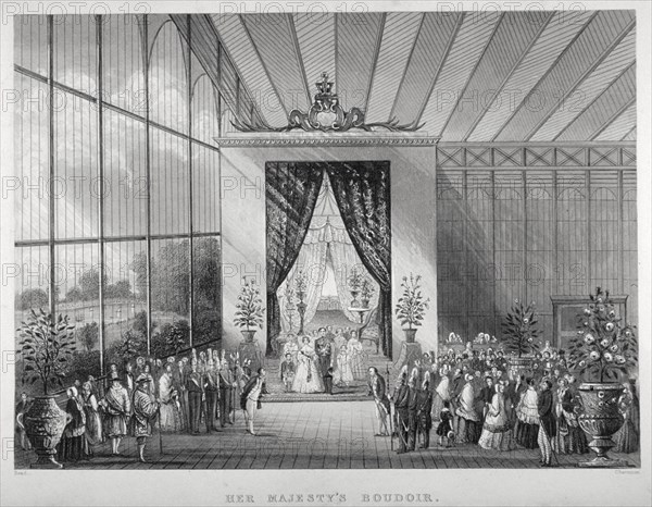 The Great Exhibition, Hyde Park, Westminster, London, 1851. Artist: Jean-Marie Chavanne