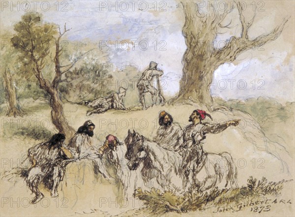'Banditti', 1873. Artist: Sir John Gilbert