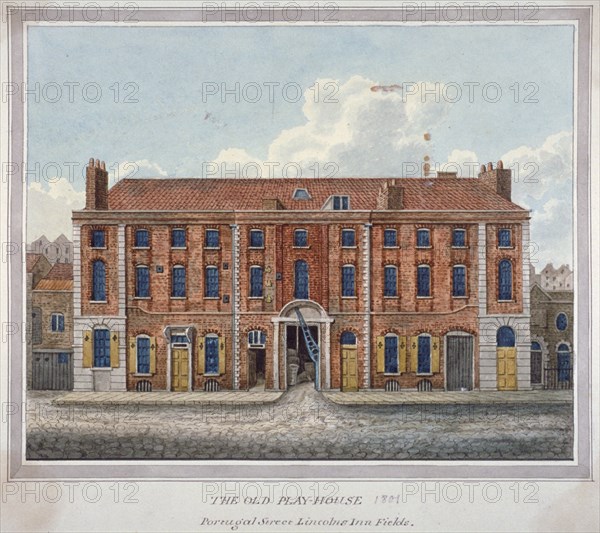 Salopian China Warehouse, Portugal Street, Westminster, London, 1801. Artist: Anon