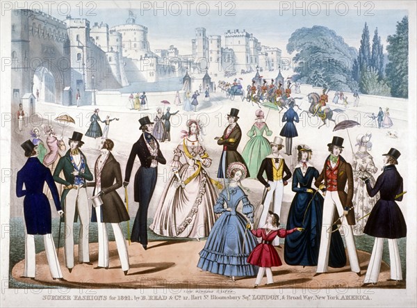 'Summer Fashions for 1841', c1841. Artist: Anon