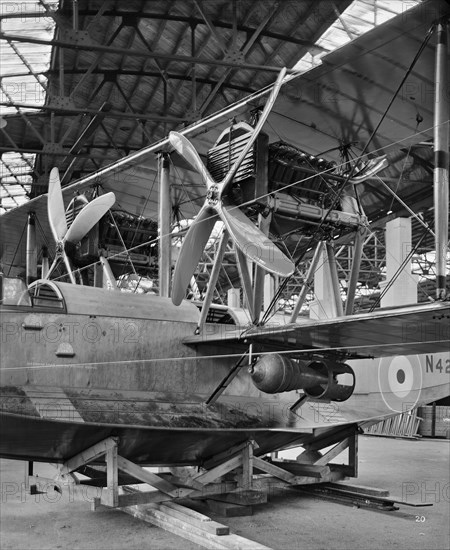 Aircraft manufacturing, Dick, Kerr & Company, Strand Road, Preston, Lancashire, January 1918