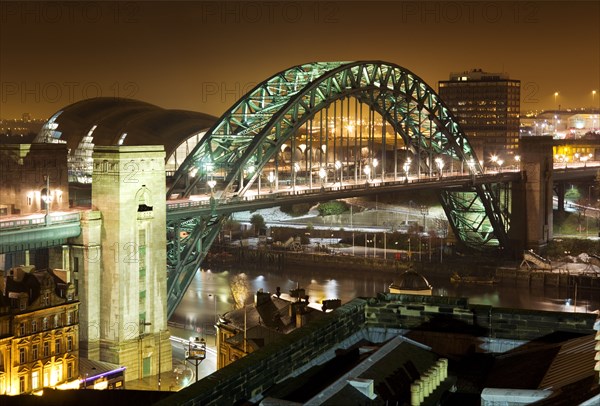 Tyne Bridge, Newcastle upon Tyne, 2008.   Artist