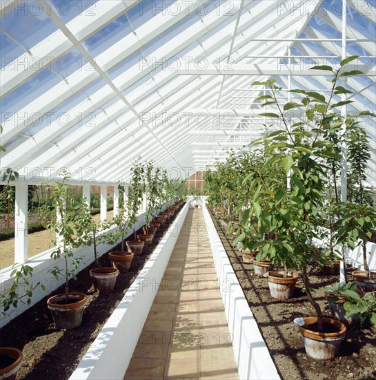 Kitchen garden, Audley End House and Gardens, Saffron Walden, Essex