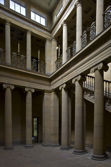 The Pillar Hall, Belsay Hall, Northumberland, 2009