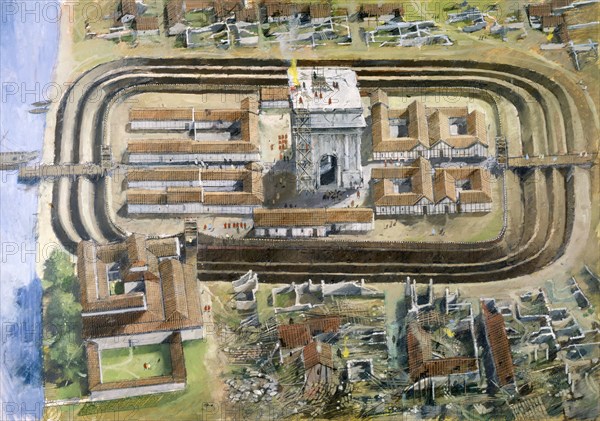 Richborough Roman Fort, 2nd century, (1990-2010)