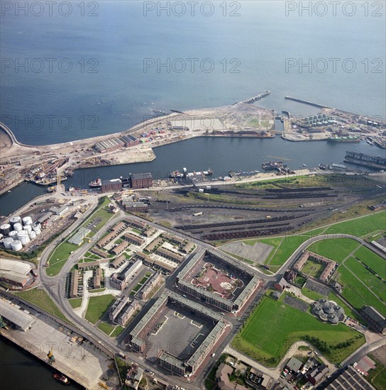 The Docks, Sunderland, Wearside, 1985