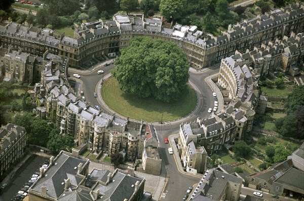 The Circus, Bath, Somerset, 1969